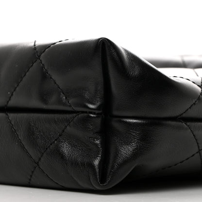 Chanel Shiny Calfskin Quilted Mini Chanel 22 Black 10 of 10