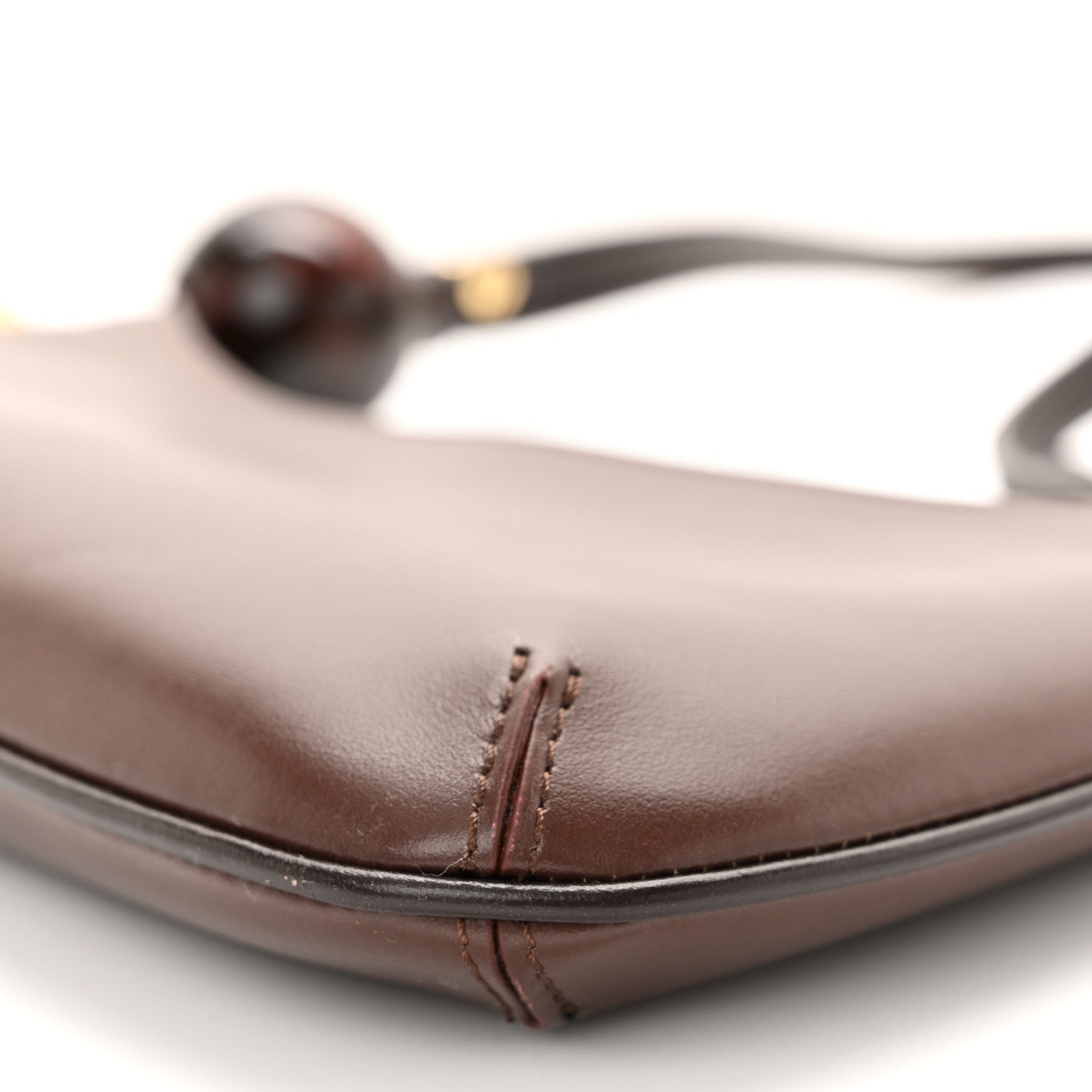 Jacquemus Smooth Calfskin Le Bisou Medium Brown 9 of 10