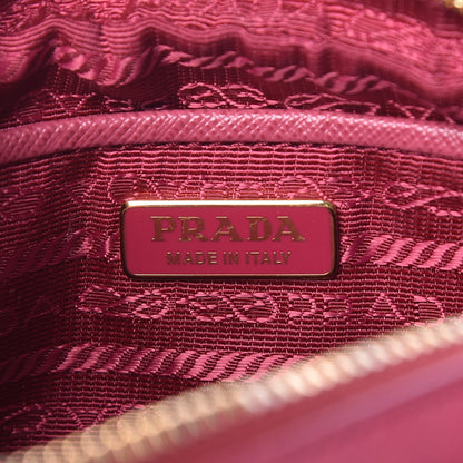 Prada Saffiano Lux Mini Camera Crossbody Bag Bruyere 6 of 9