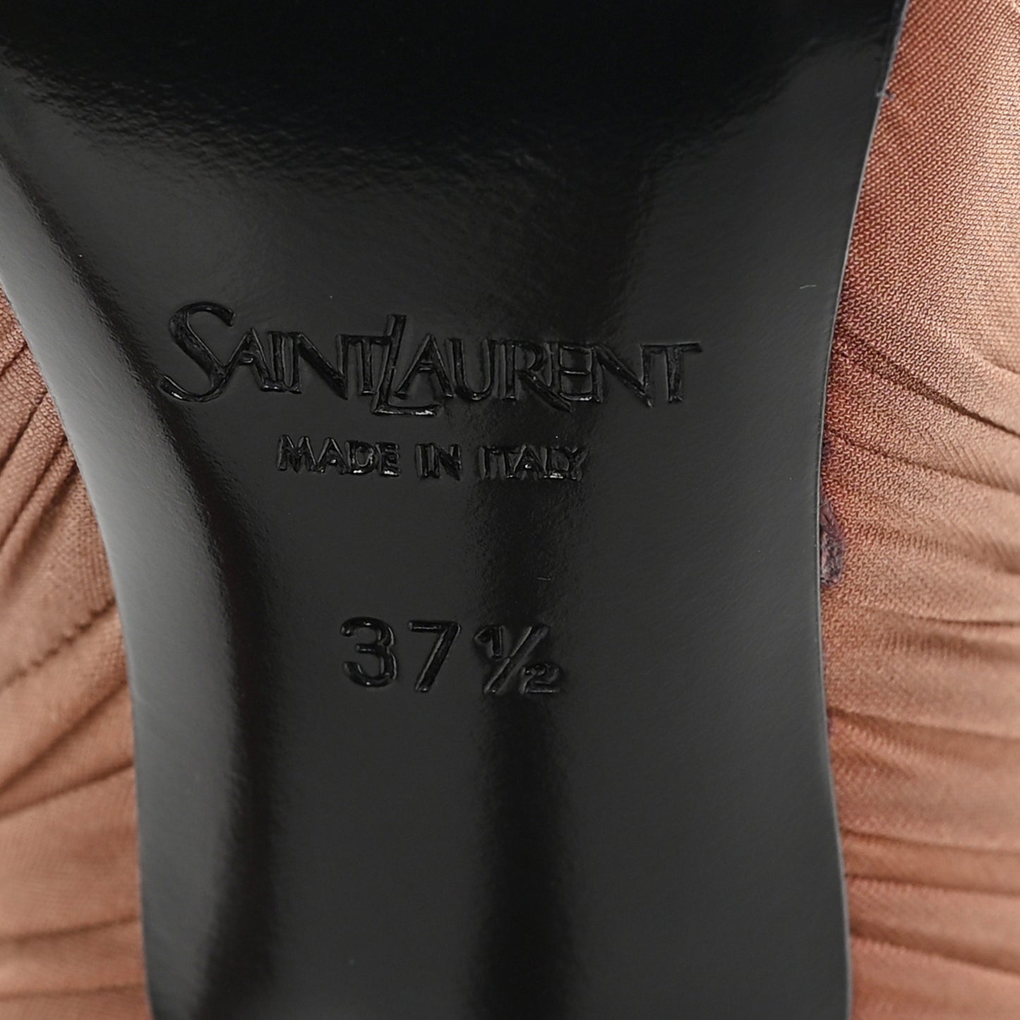 Satin Emmanuelle 110 Pump 37.5 Cappuccino