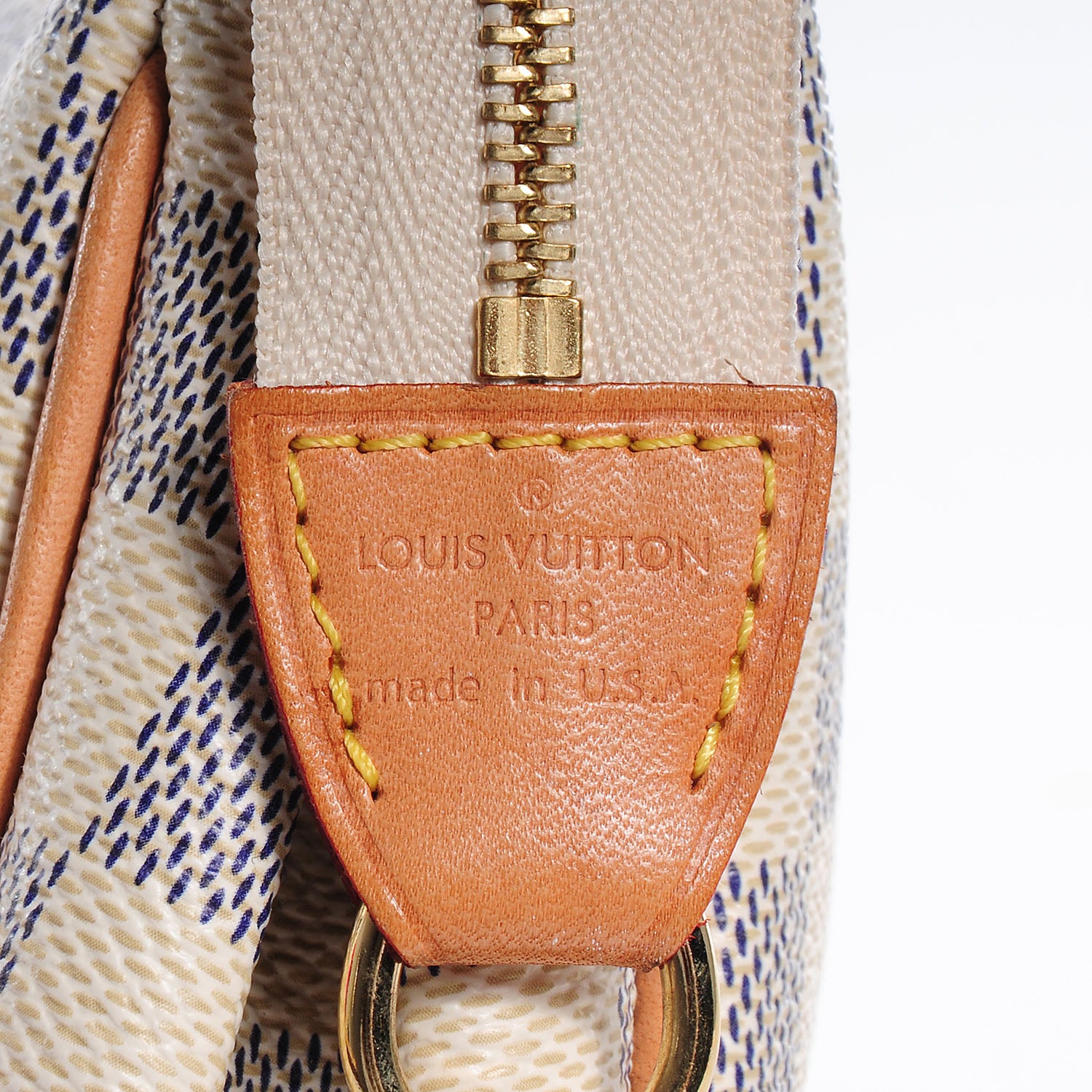 Louis Vuitton Damier Azur Eva Clutch 7 of 8