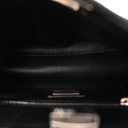 Fendi Nappa Studded Mini Peekaboo Iconic Satchel Black Multicolor 5 of 10