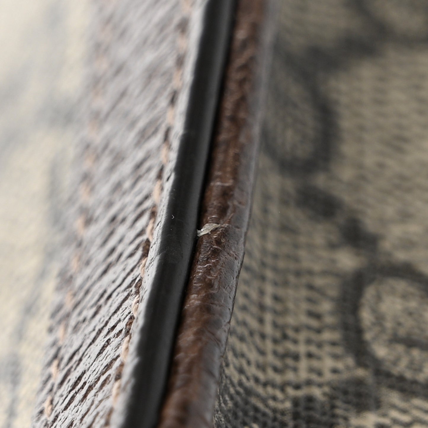 GG Supreme Monogram Web Ophidia Clutch Beige New Acero