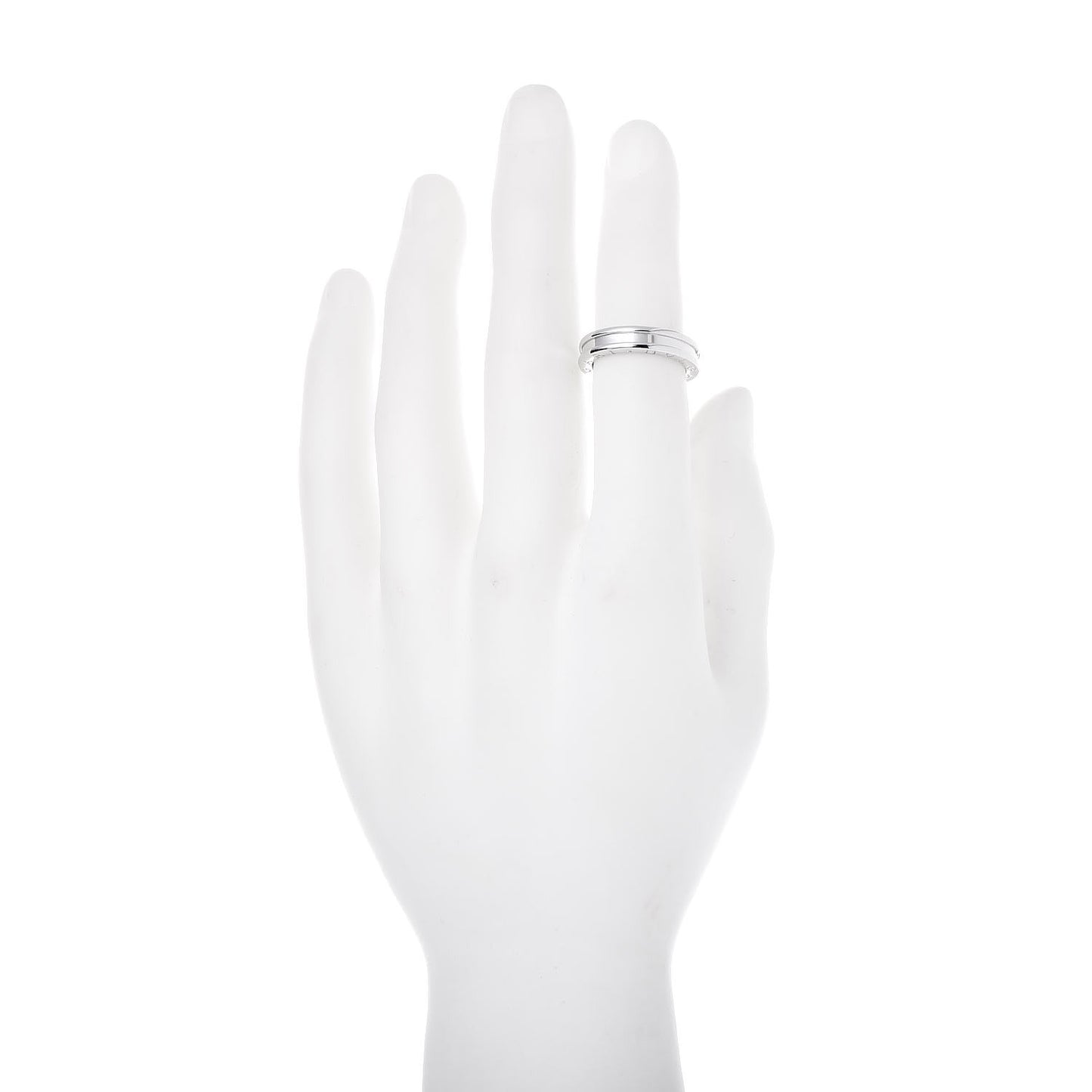 18K White Gold B.Zero1 Ring 57 8