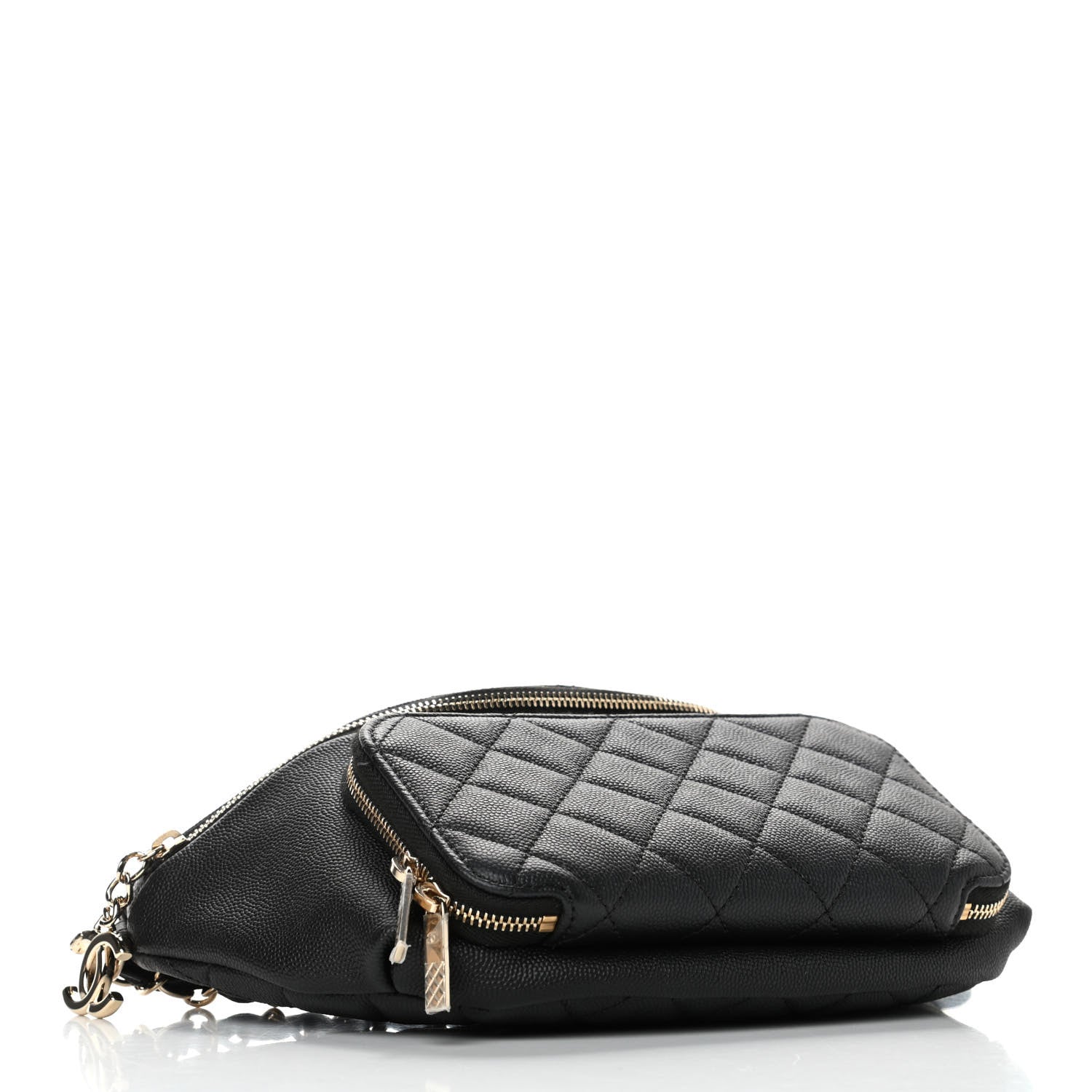 Chanel Caviar Quilted Business Affinity Waist Belt Bag Black 3 of 5