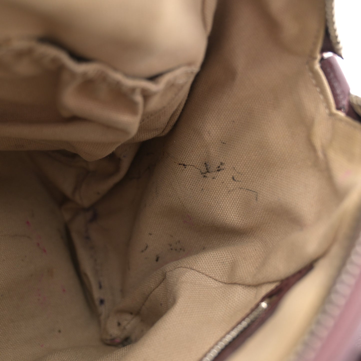 Sugar Goatskin Small Antigona Oxblood