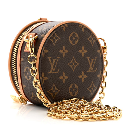Louis Vuitton Monogram Boite Chapeau Necklace 3 of 9