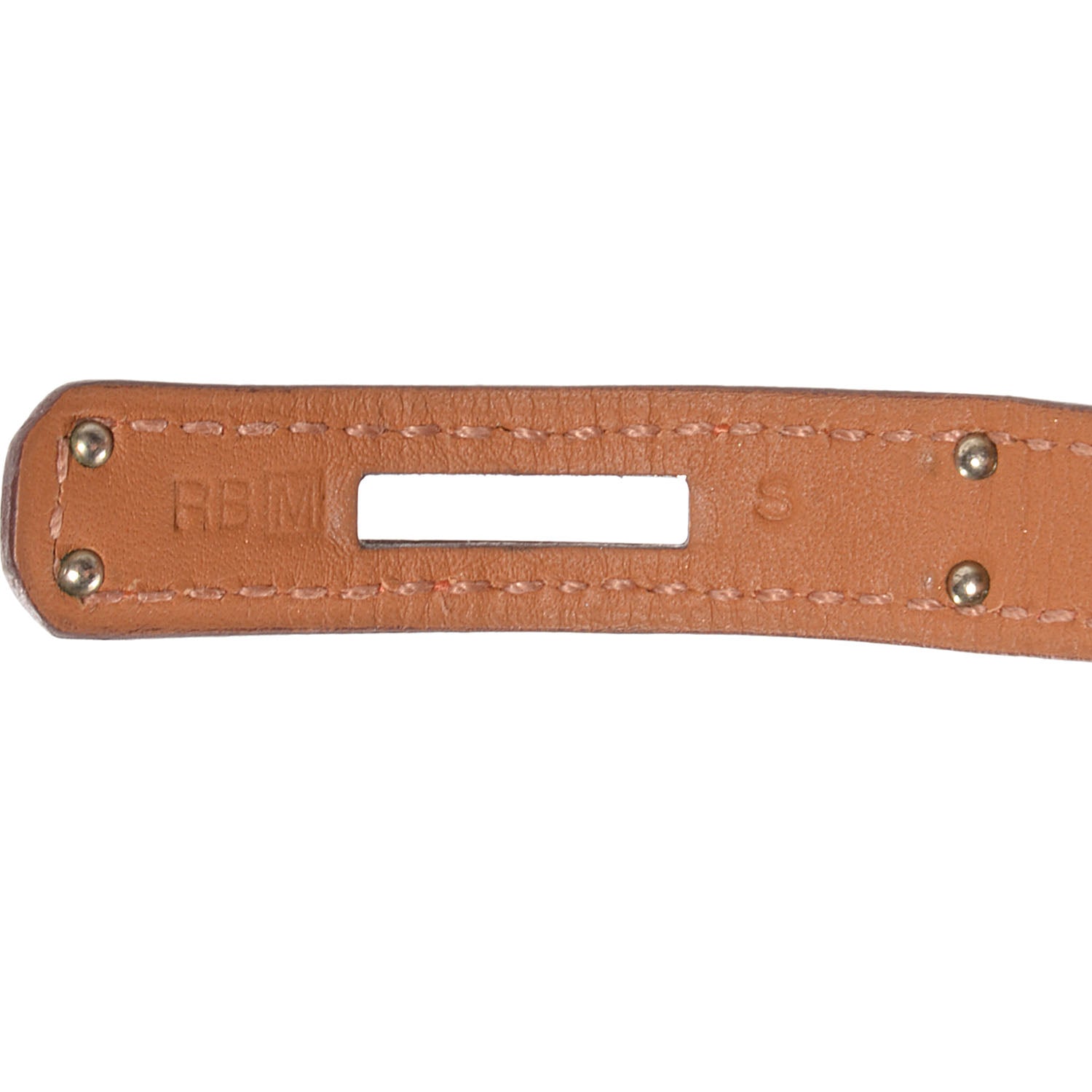 Hermes Swift Kelly Stretch Bracelet Orange Small 4 of 4