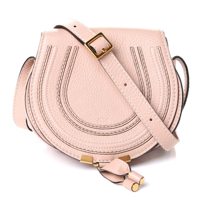 Chloe Calfskin Mini Marcie Round Crossbody Bag Blush Nude 2 of 8