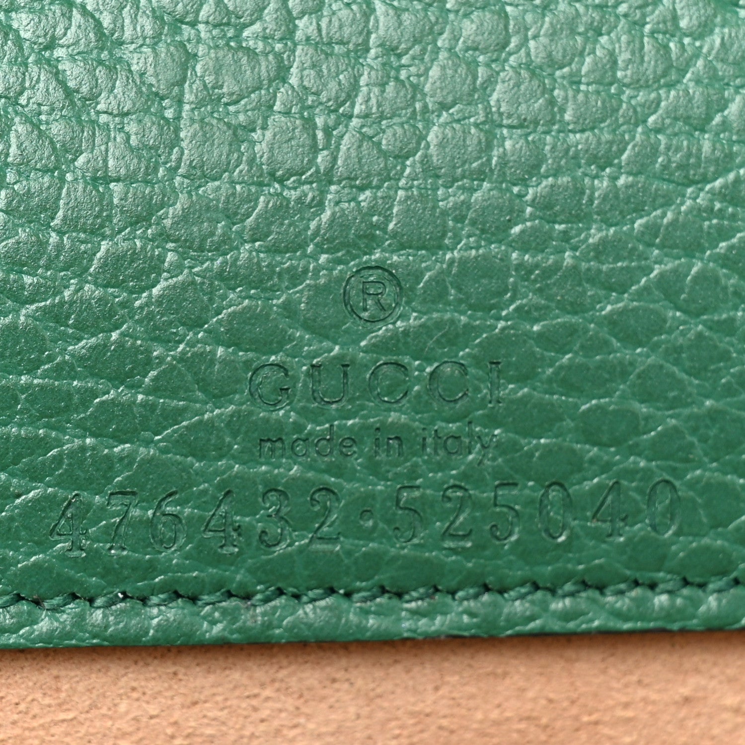 Gucci Calfskin Super Mini Dionysus Shoulder Bag Emerald 6 of 9