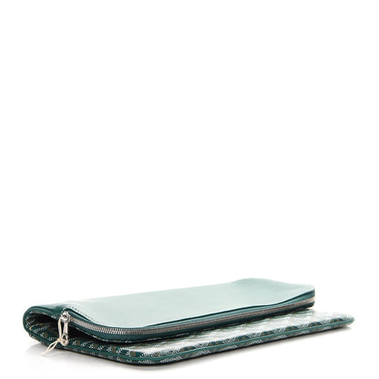 Goyard Goyardine Sainte Marie Soft Clutch Green 4 of 8