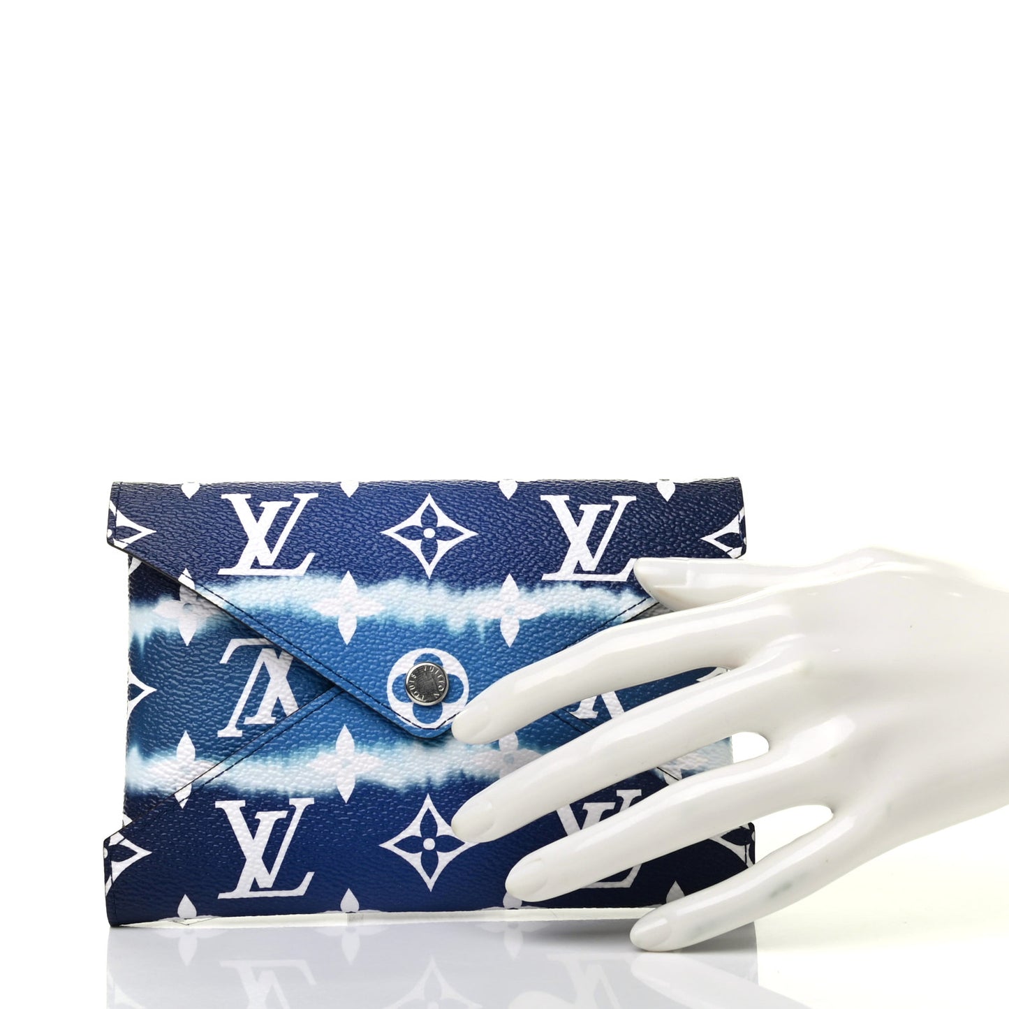 Monogram Escale Medium Kirigami Pochette Insert Blue