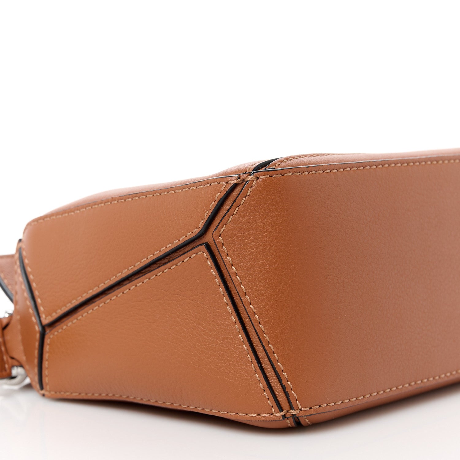 Loewe Calfskin Mini Puzzle Bag Tan 10 of 11