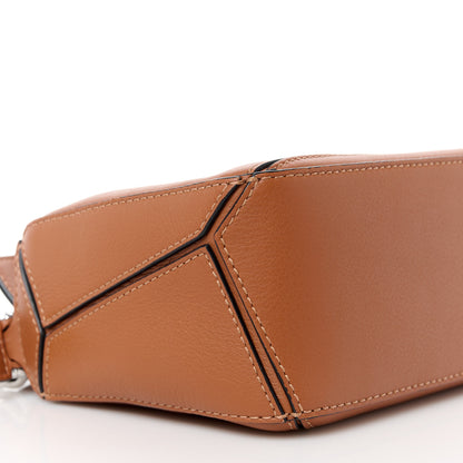 Loewe Calfskin Mini Puzzle Bag Tan 10 of 11