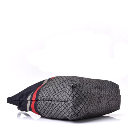 Gucci Nylon Diamante Web Tote Blue 3 of 7