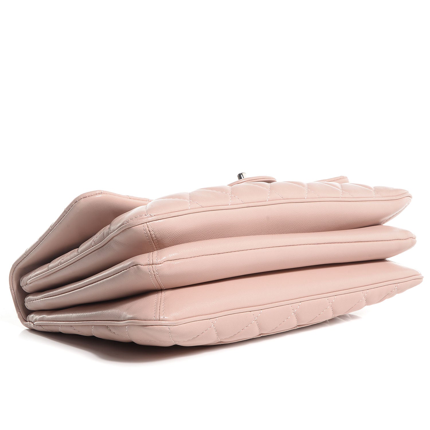 Chanel Lambskin Quilted 3 Jumbo Flap Light Pink 4 of 8