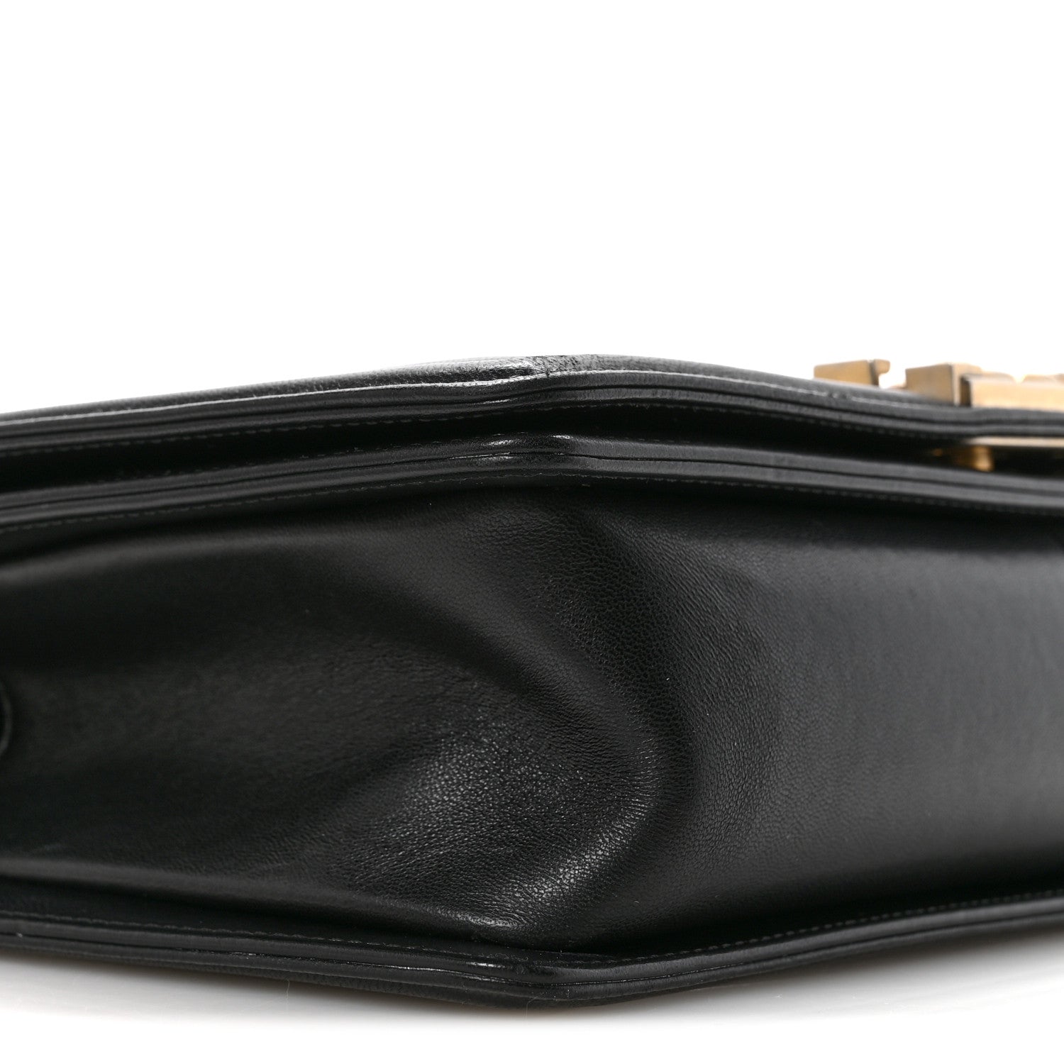 Chanel Lambskin Quilted Medium Boy Flap Black 9 of 11