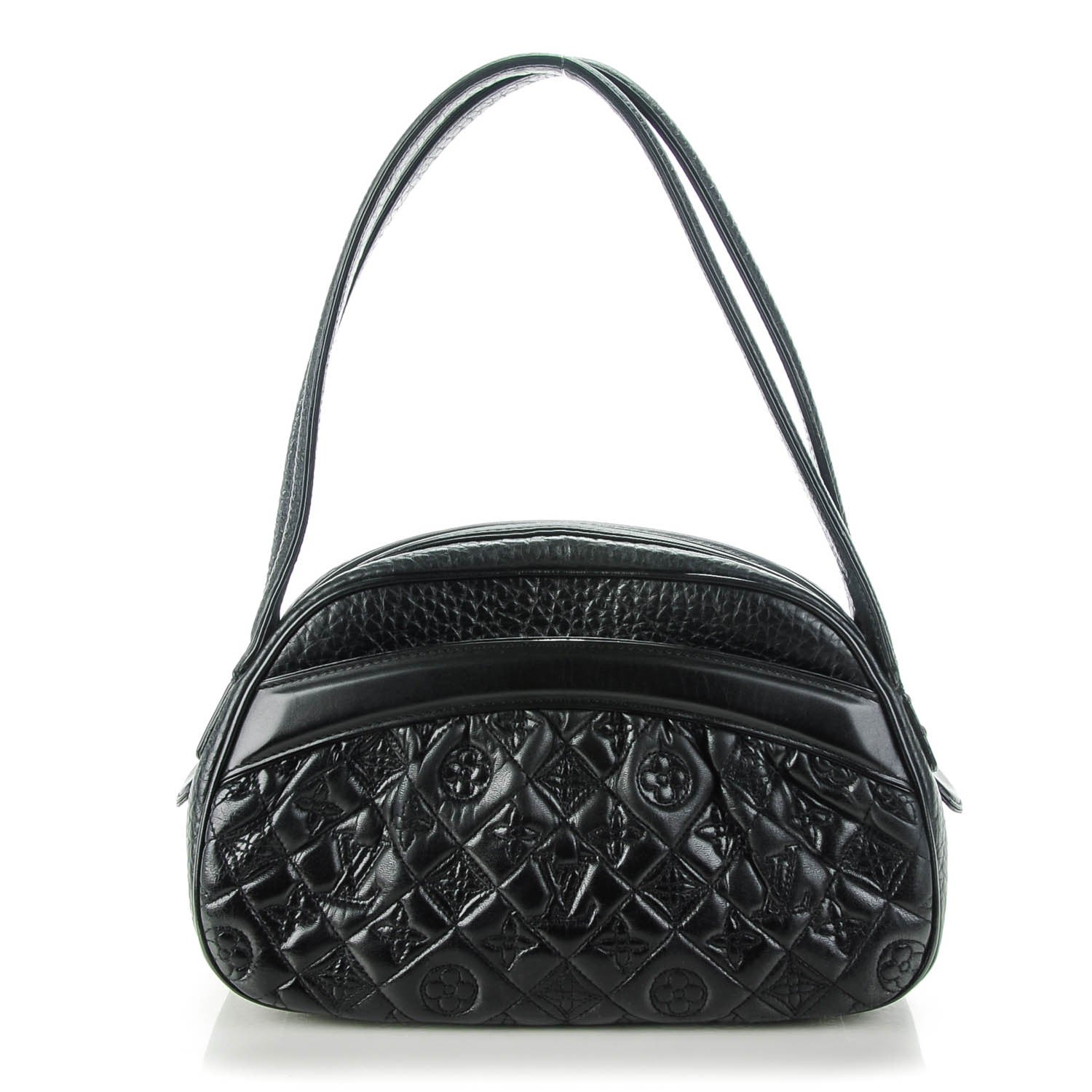 Louis Vuitton Lambskin Vienna Klara Black 1 of 7