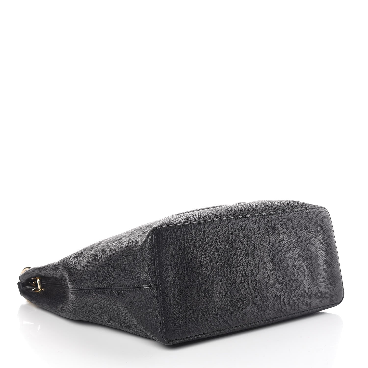 Gucci Pebbled Calfskin Large Soho Hobo Black 4 of 11