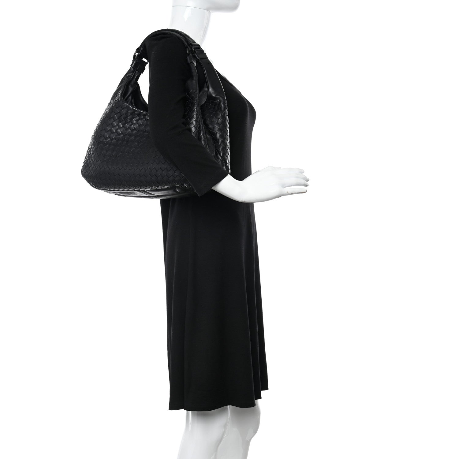 Bottega Veneta Nappa Intrecciato Medium Campana Black 3 of 14