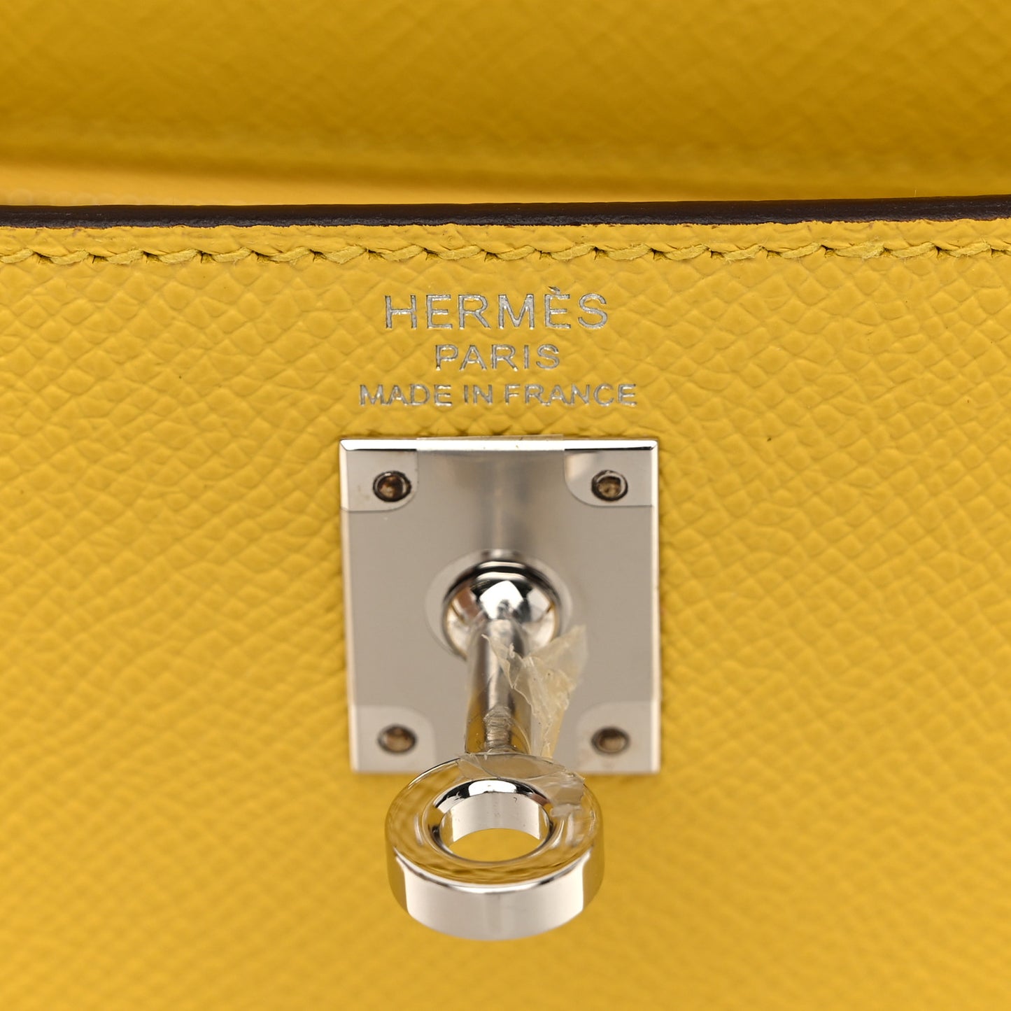 Epsom Kelly Sellier 25 Jaune De Naples