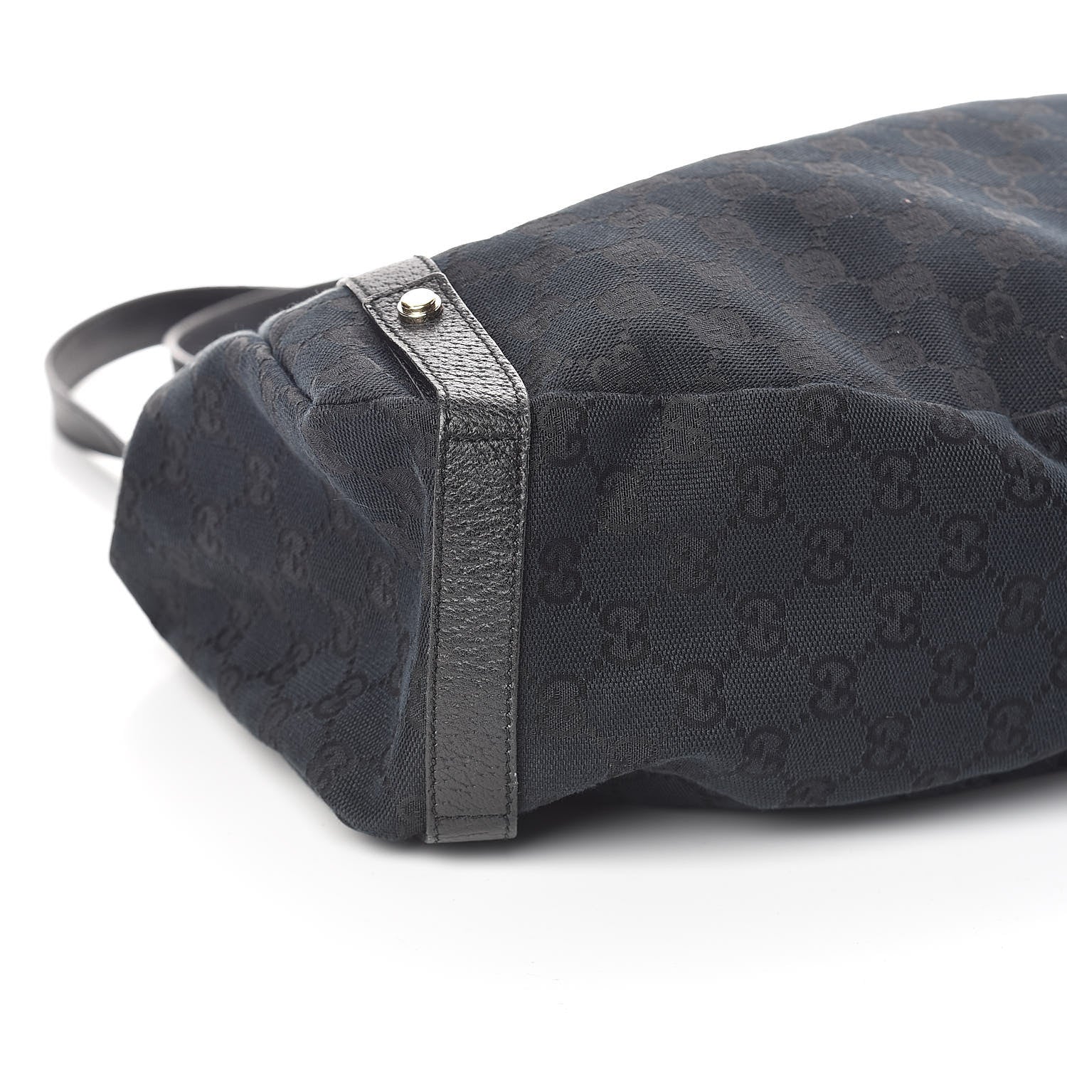 Gucci Monogram Medium Abbey Shoulder Bag Black 8 of 9