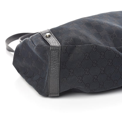 Gucci Monogram Medium Abbey Shoulder Bag Black 8 of 9