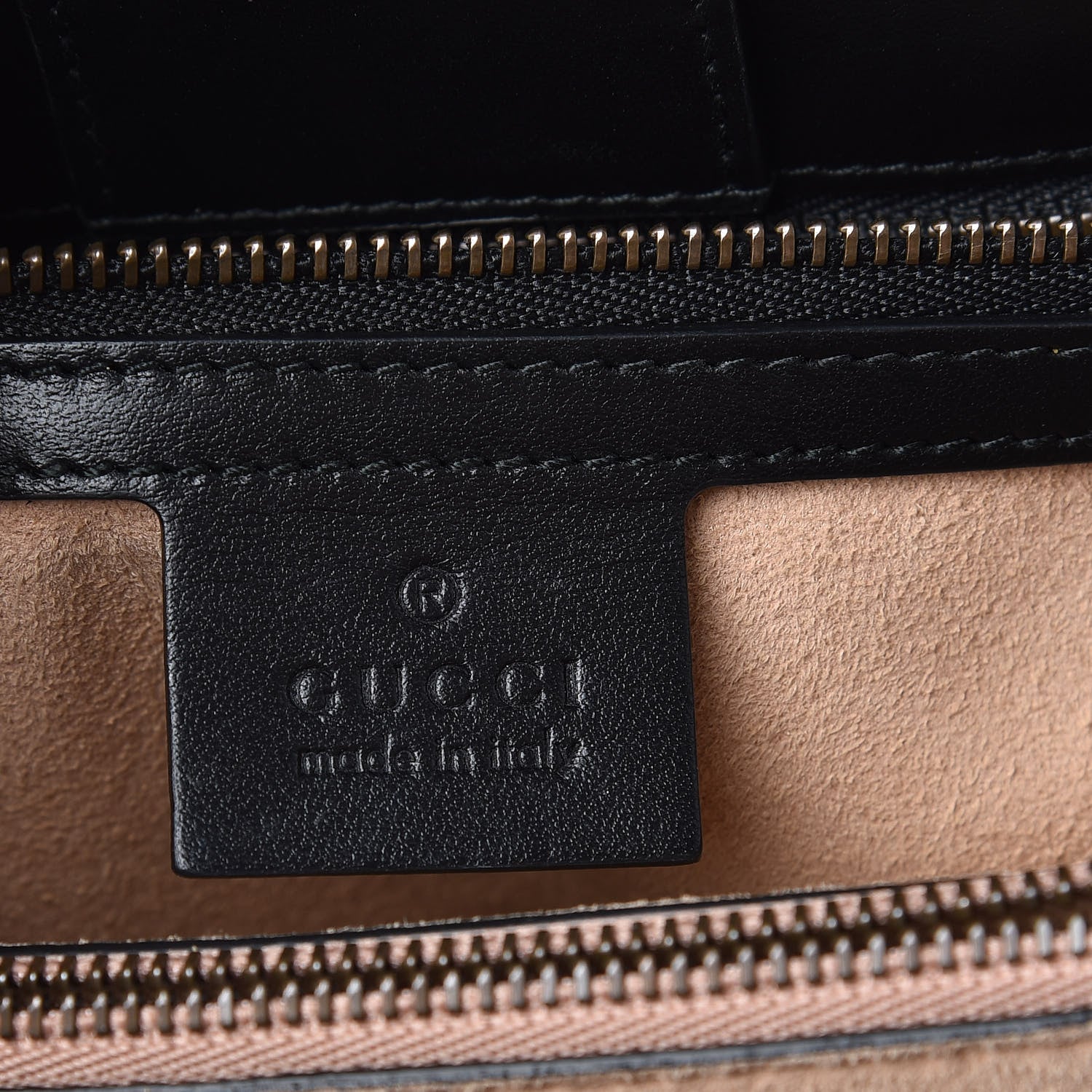 Gucci Calfskin Matelasse Small GG Marmont Tote Black 6 of 10