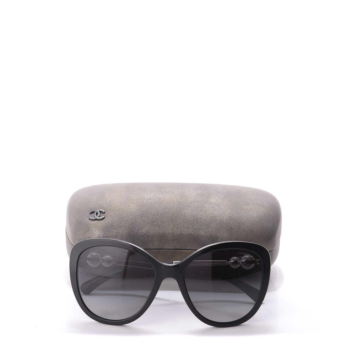 Chanel Pearl Polarized Sunglasses 5338-H-A Black 10 of 10