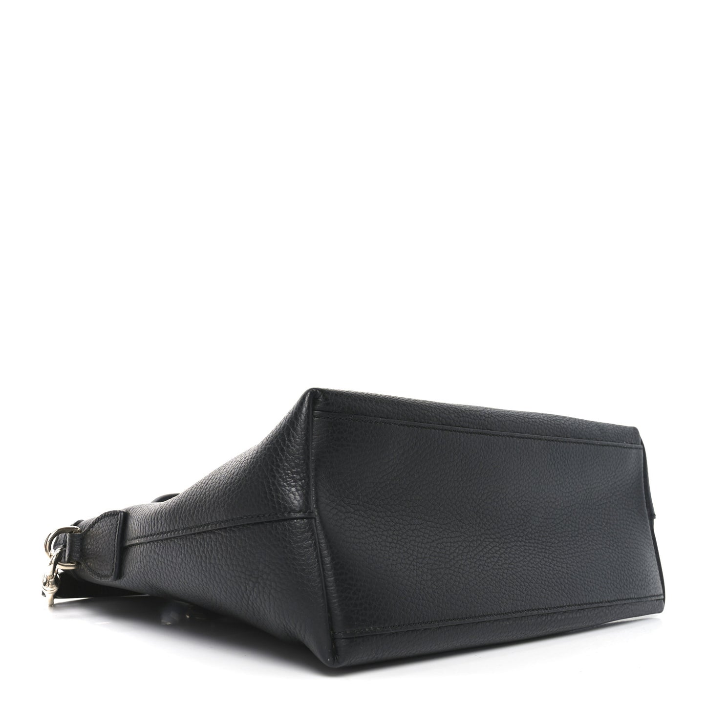 Dollar Calfskin GG Charm Satchel Black