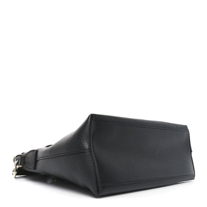 Gucci Dollar Calfskin GG Charm Satchel Black 4 of 10