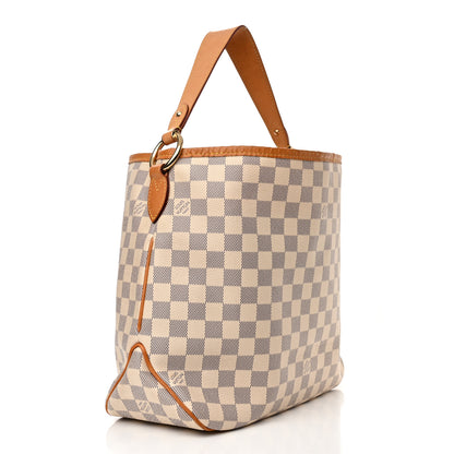 Louis Vuitton Damier Azur Delightful PM Rose Ballerine 3 of 10