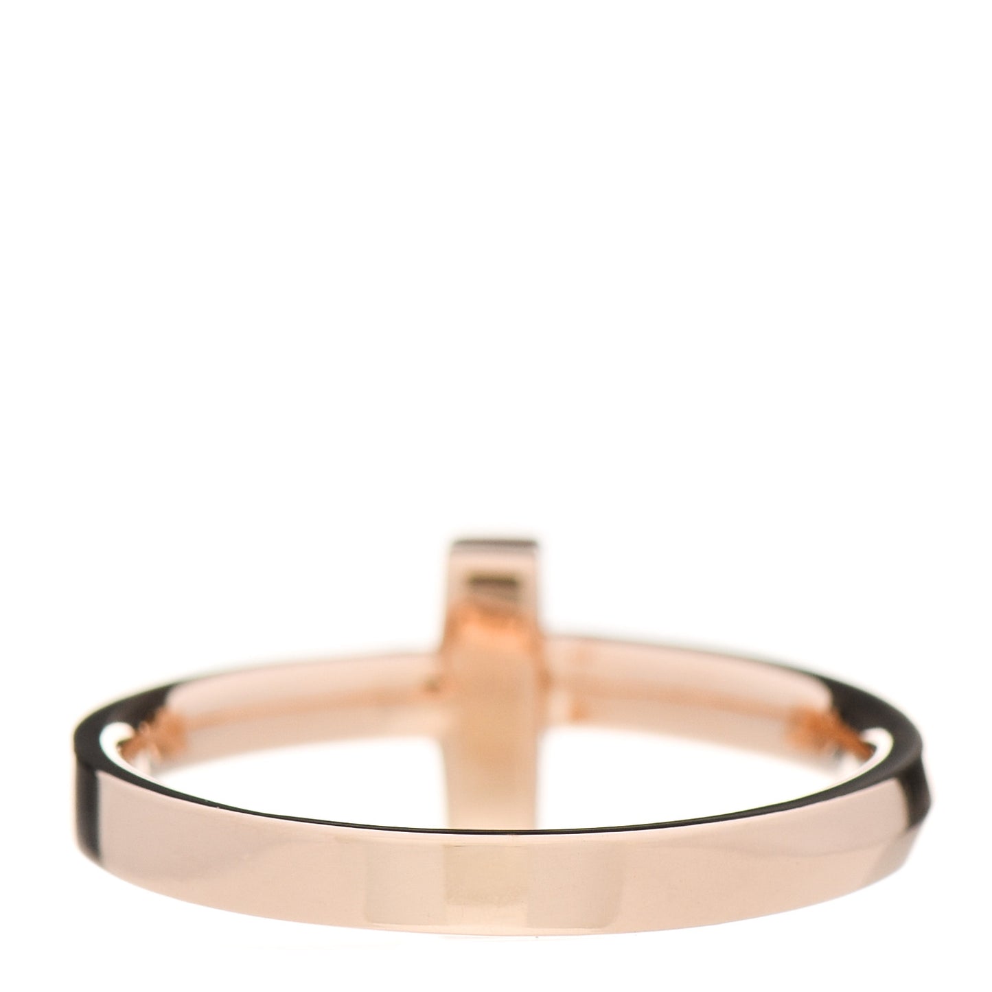 18K Rose Gold 2.5mm T T1 Ring 52 6