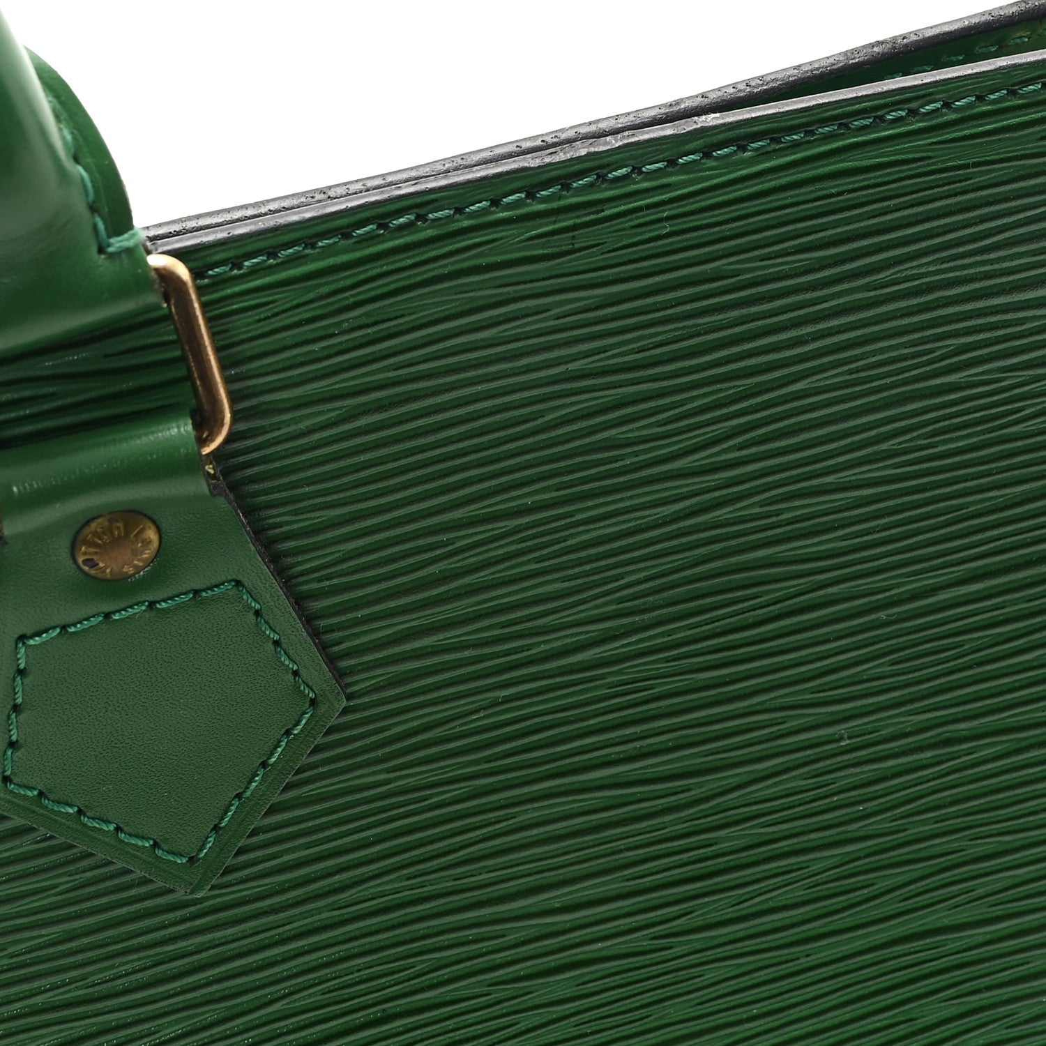 Louis Vuitton Epi Sac Triangle Green 11 of 13