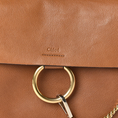 Chloe Goatskin Medium Faye Shoulder Bag Caramel 13 of 15