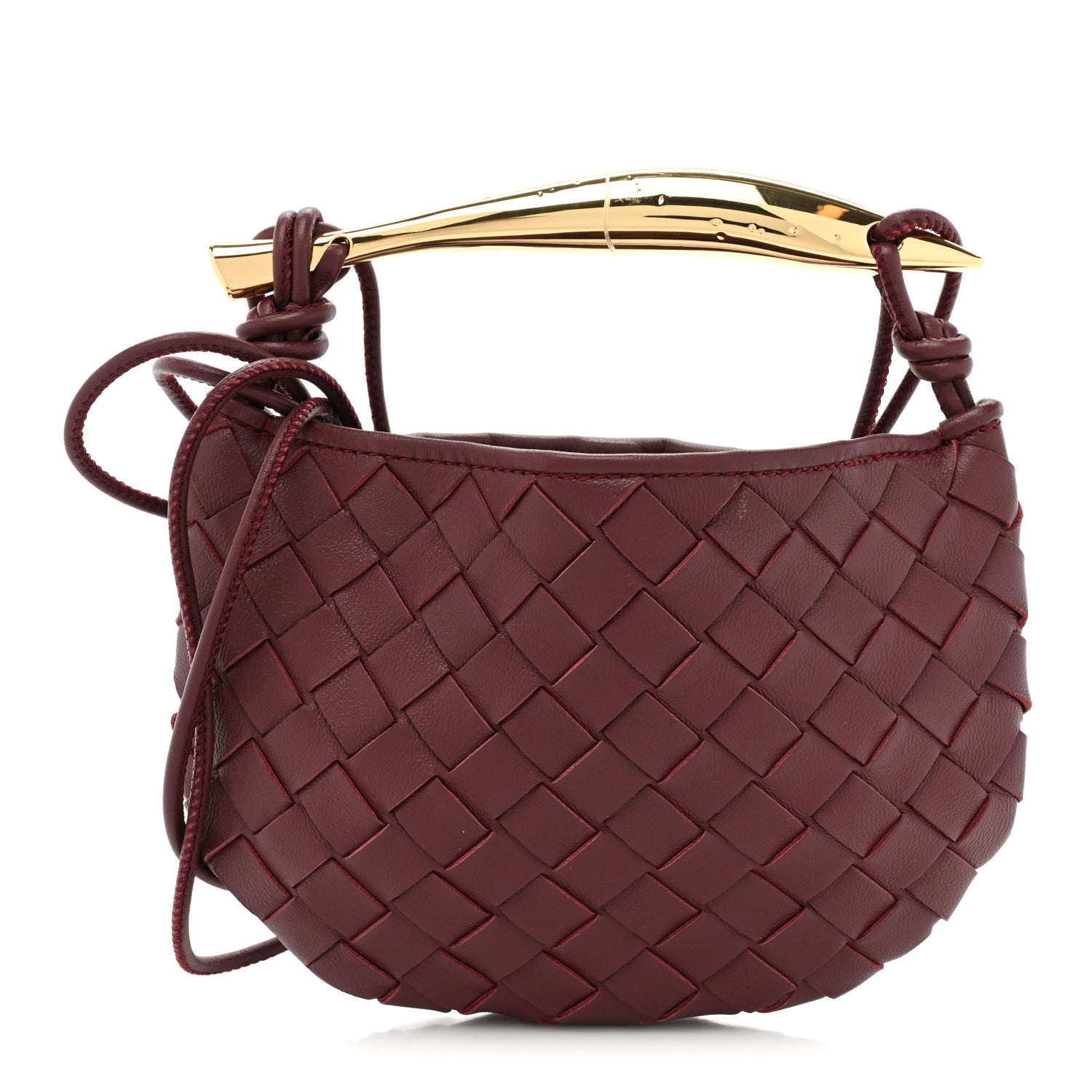 Bottega Veneta Nappa Intrecciato Mini Sardine Bag Barolo 1 of 8