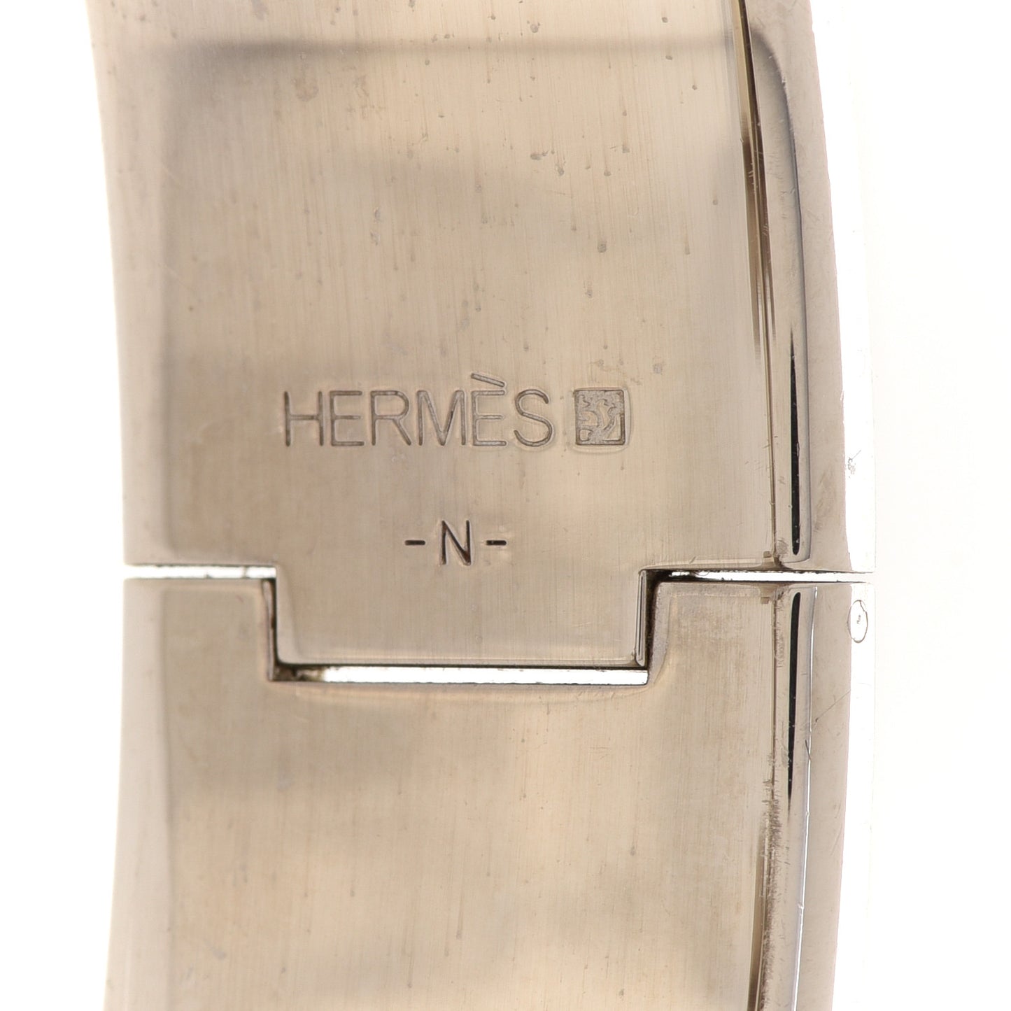 Enamel Wide Clic Clac H Bracelet PM Black