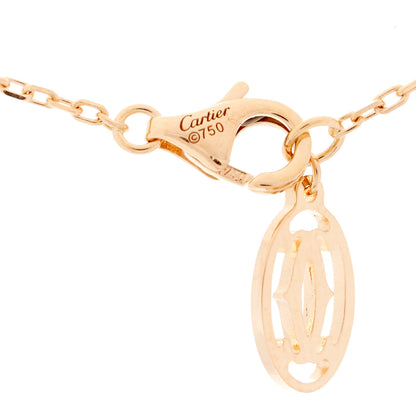 Cartier 18K Pink Gold Pink Sapphire D'Amour Pendant Necklace 5 of 5