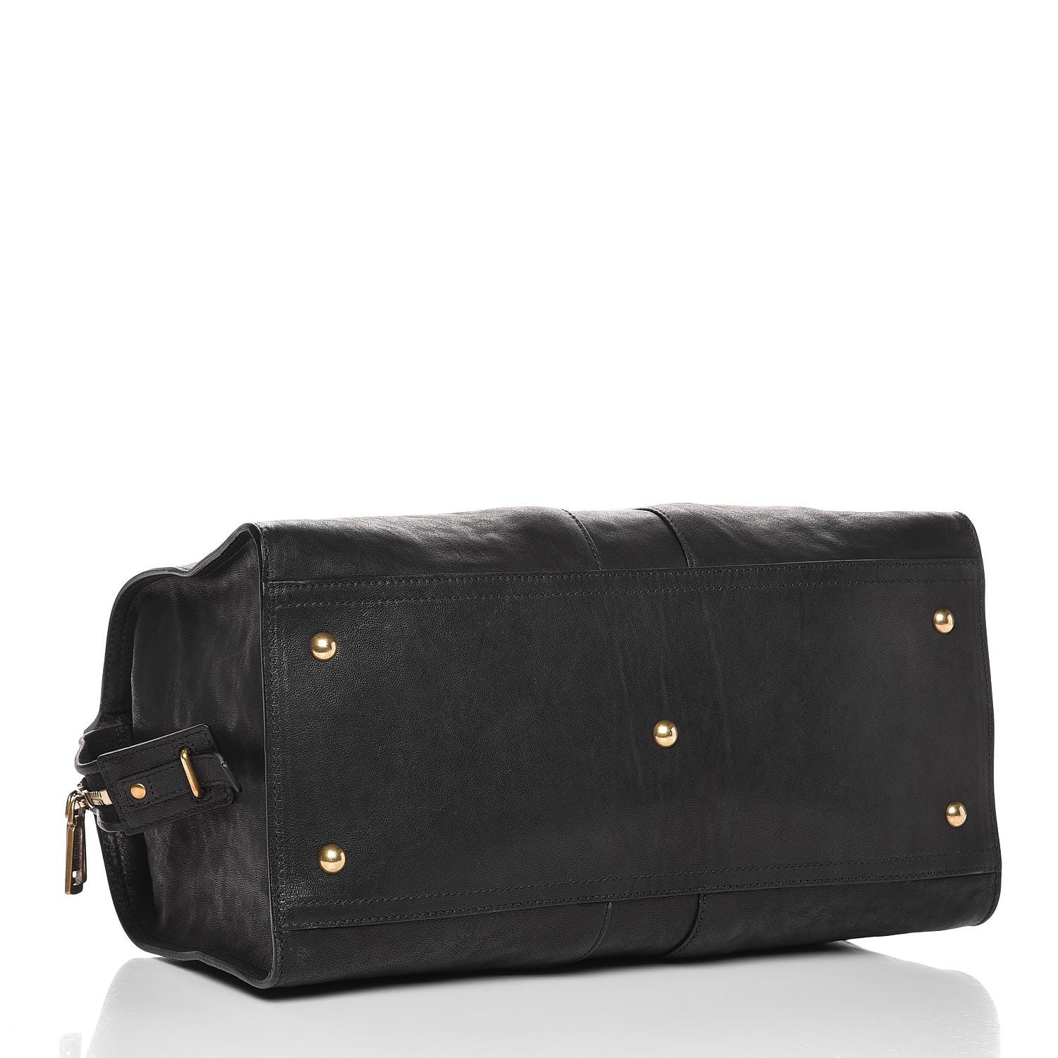 Saint Laurent Sheepskin Medium Cabas ChYc Black 4 of 15