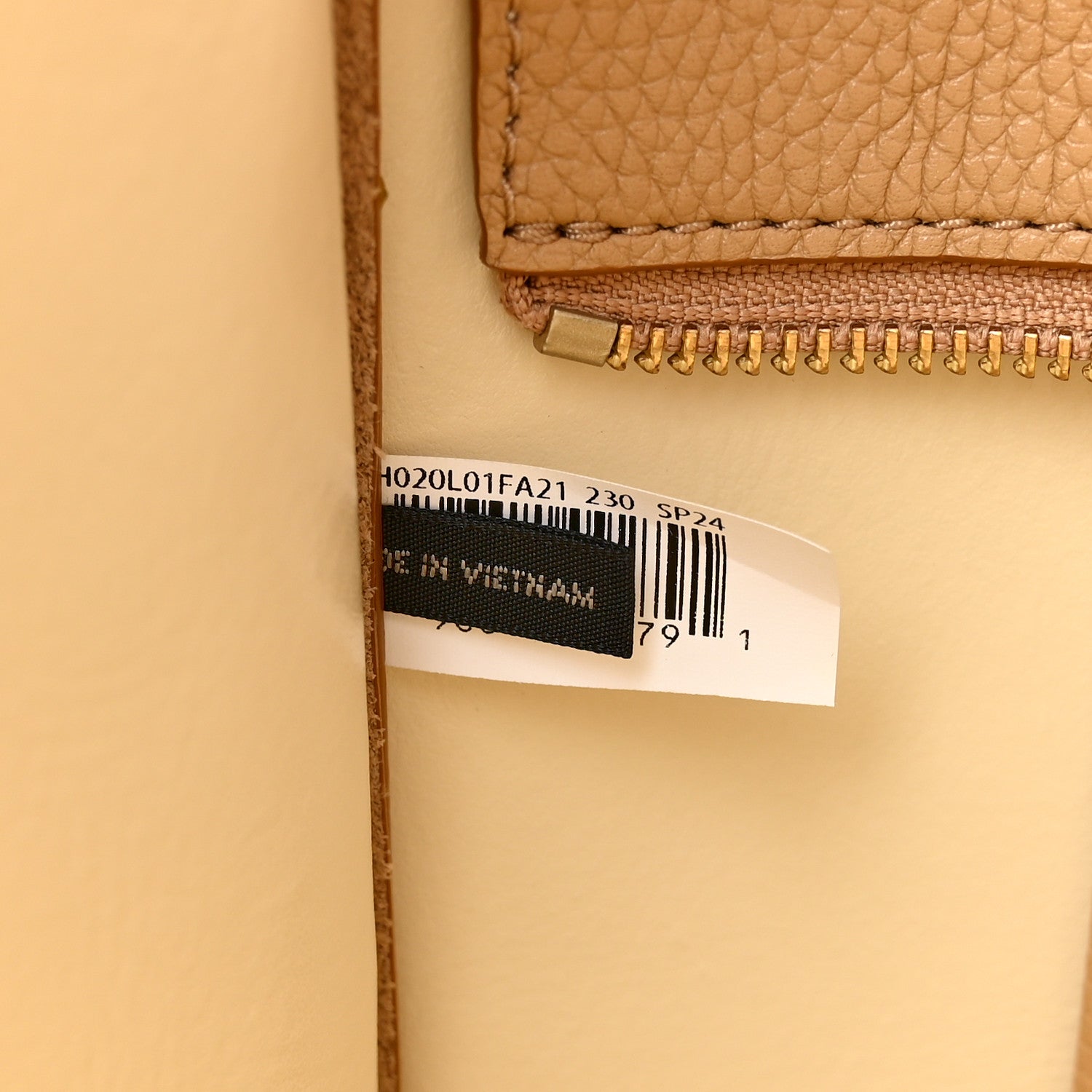 Marc Jacobs Grained Calfskin Large The Tote Bag Camel 7 of 11