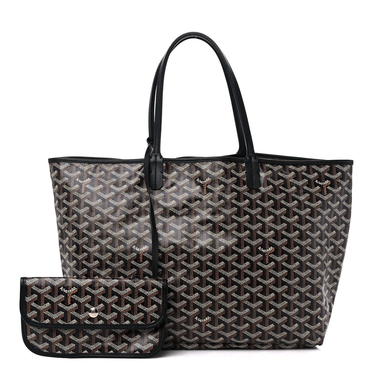 Goyard Goyardine Saint Louis PM Black 1 of 11