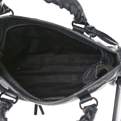 Balenciaga Agneau Arena Classic Hardware Nano City Dark Grey 7 of 10