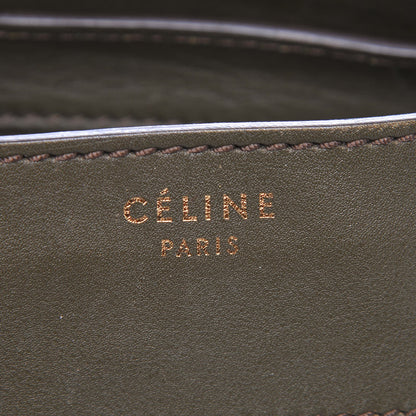 Celine Smooth Calfskin Mini Envelope Luggage Khaki 6 of 9