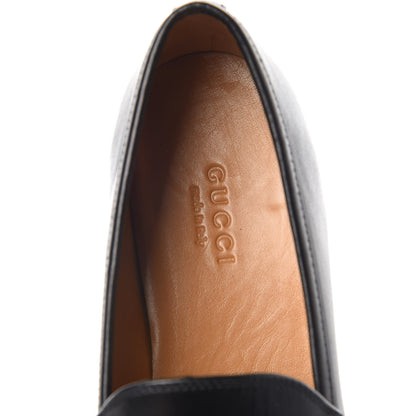 Gucci Calfskin Womens Jordaan Loafers 35.5 Black 7 of 9