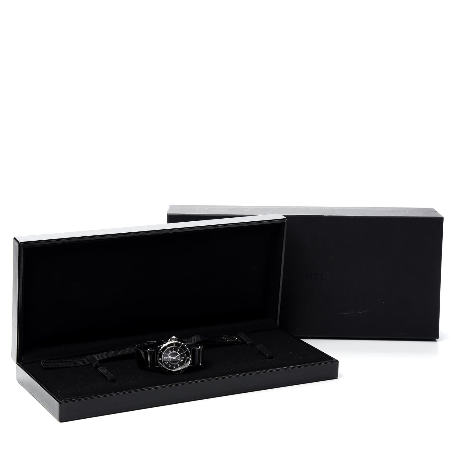 Chanel Stainless Steel Ceramic 33mm J12 Quartz Watch Black 6 of 6