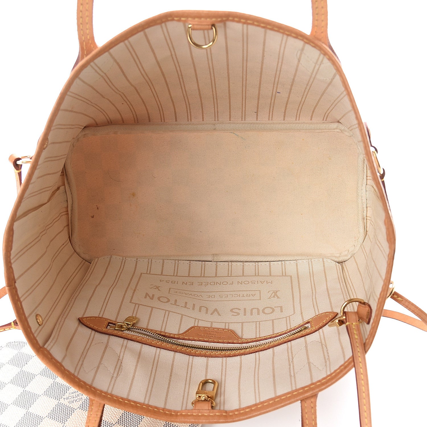 Louis Vuitton Damier Azur Neo Neverfull PM 4 of 8