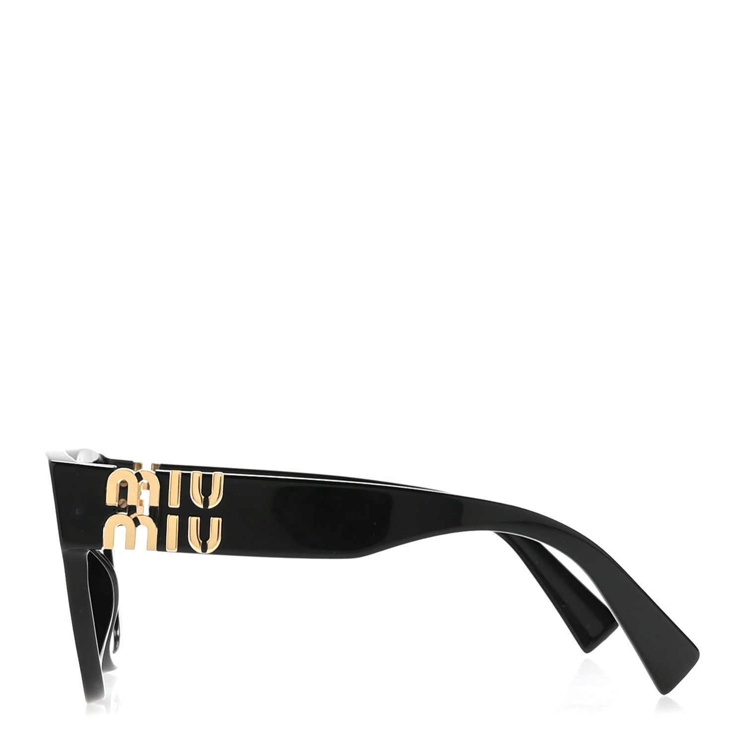Miu Miu Acetate Sunglasses SMU01Y Black 3 of 8
