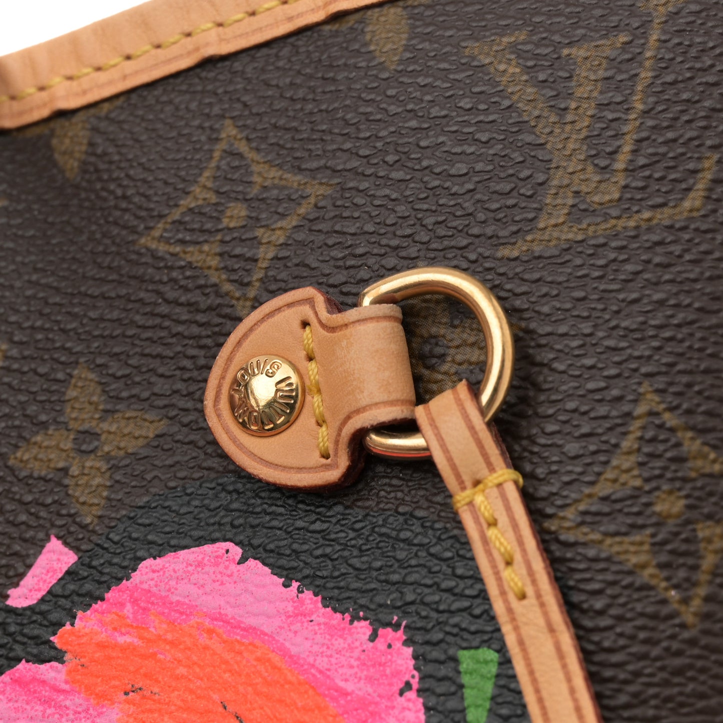 Monogram Roses Neverfull MM