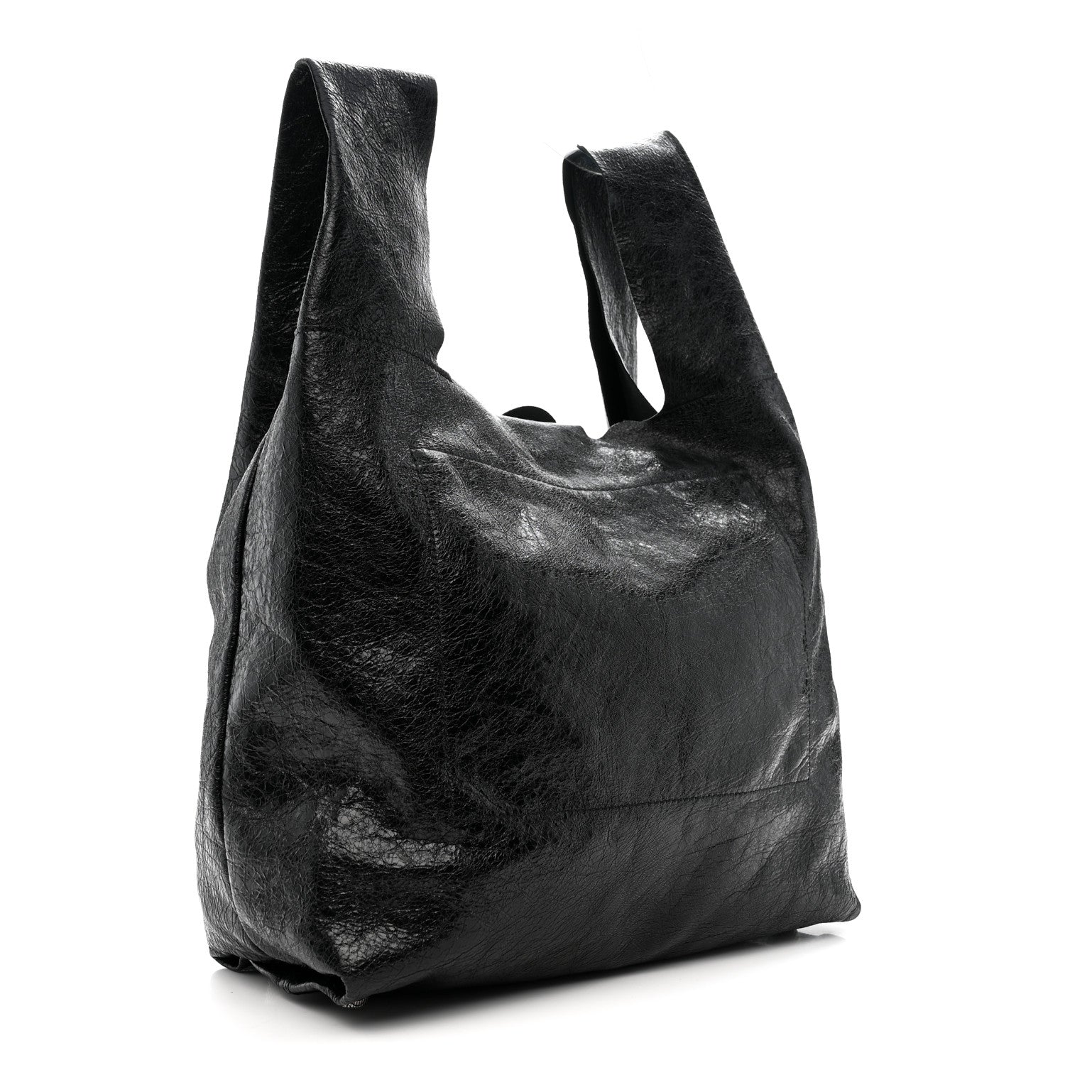 Balenciaga Agneau Arena Le Cagole Tote Black 3 of 10