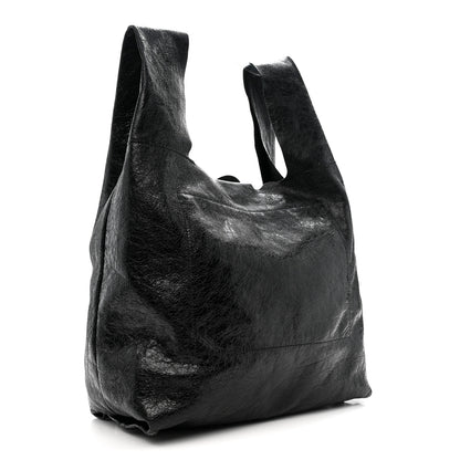 Balenciaga Agneau Arena Le Cagole Tote Black 3 of 10